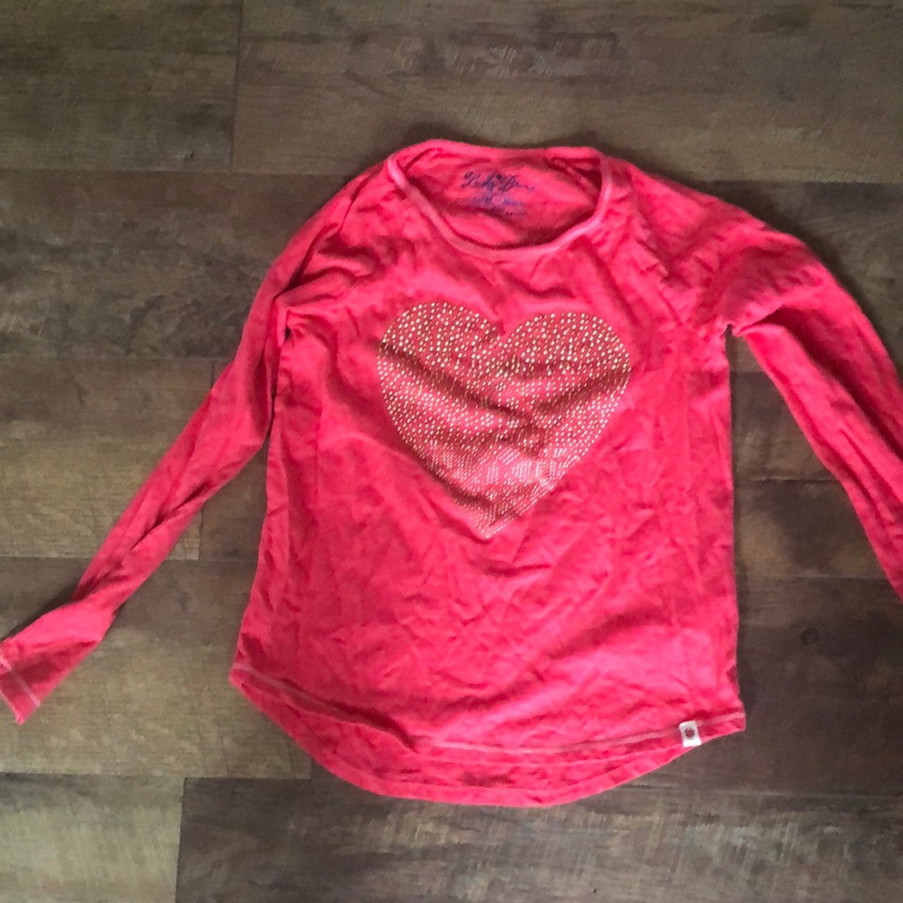 Luck Brand pink shirt